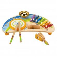 (出租)【HAPE 愛傑卡】快樂音樂組合(木頭玩具)