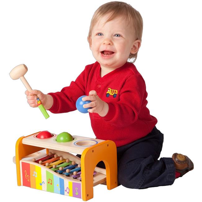 (出租)【HAPE 愛傑卡】音樂饗宴(木頭玩具)