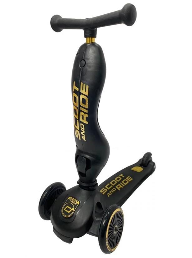 SCOOT$RIDE飛滑步車黑金尊爵版