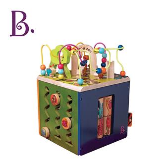 (出租)【B.TOYS】 小丑動物園(木頭玩具)
