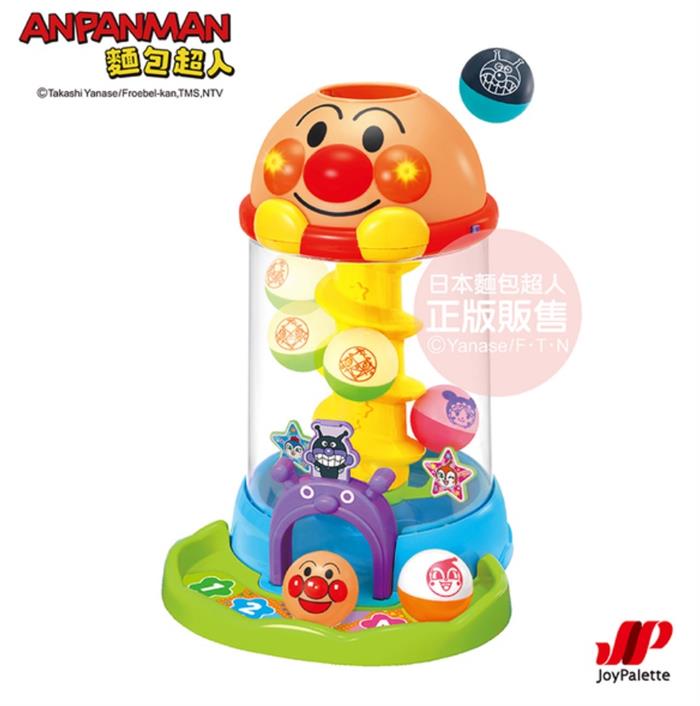 (出租)【ANPANMAN 麵包超人】 抓抓滾滾聲光轉轉塔