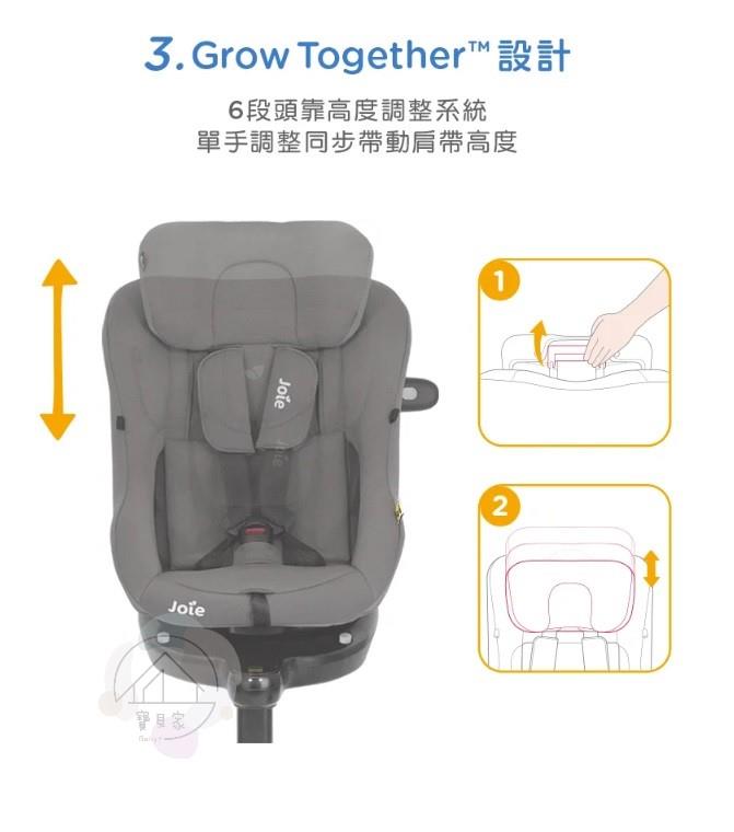 (全新品特價)JOIE I-PIVOT ISOFIX 汽座