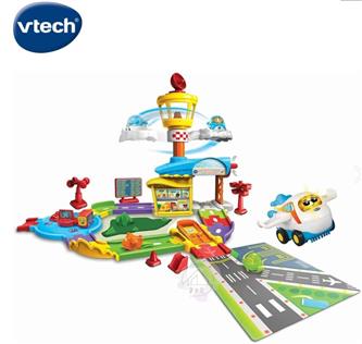 全新品特價【VTECH】嘟嘟車系列-機場航站軌道組