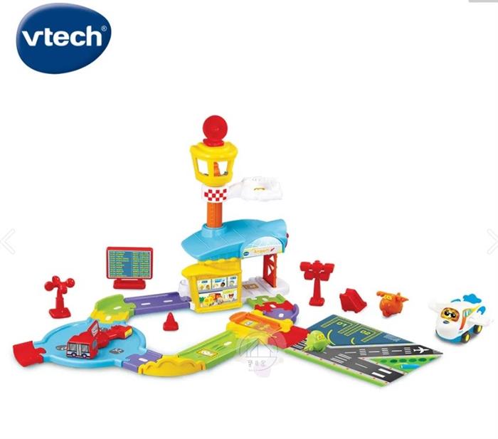全新品特價【VTECH】嘟嘟車系列-機場航站軌道組