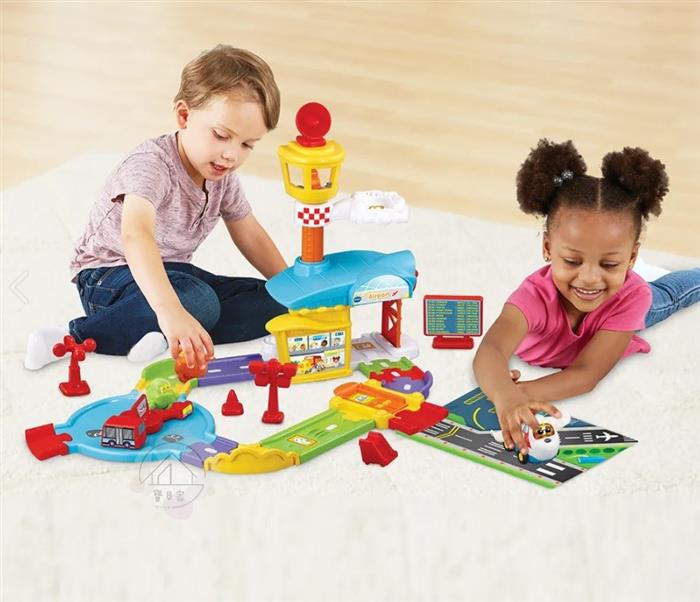 全新品特價【VTECH】嘟嘟車系列-機場航站軌道組