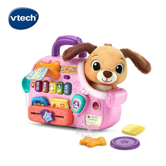 (全新品特價) Vtech 寵物狗提籃互動學習組