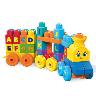 FISHER PRICE 費雪美高大積木音樂字母學習火車