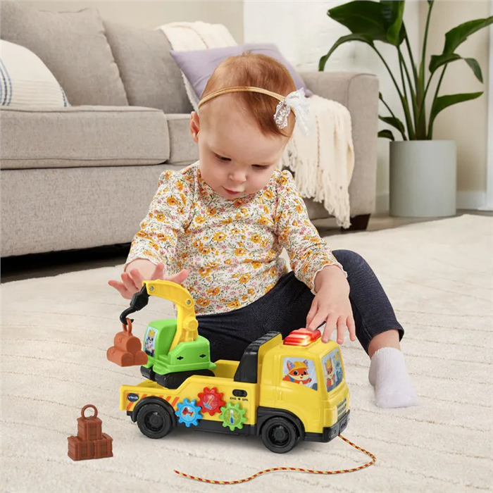 Vtech 雙語互動學習建築工程車