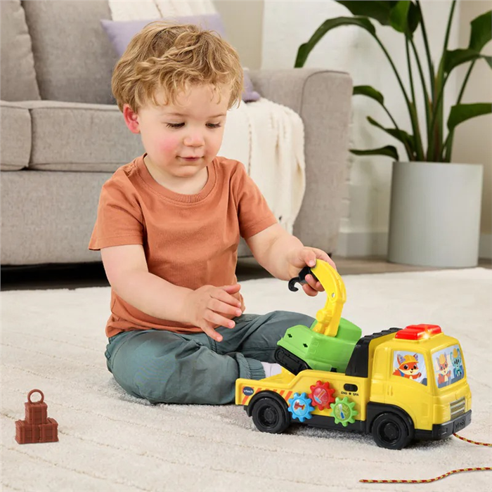 Vtech 雙語互動學習建築工程車