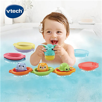 Vtech 戲水玩具系列-漂浮動物疊疊樂